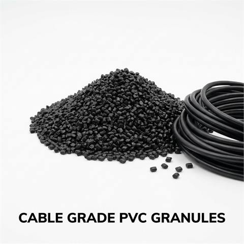 Black PVC Granule